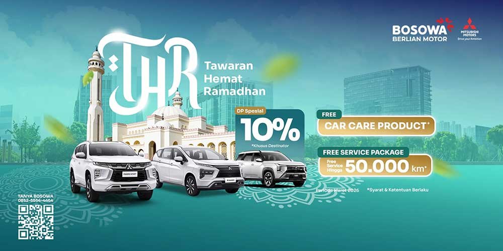 Promo Mitsubishi Maret 2026 Makassar, DP Ringan dan Bunga 0%