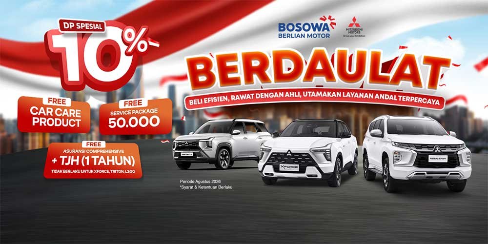 Promo Mitsubishi Agustus 2026 di Makassar