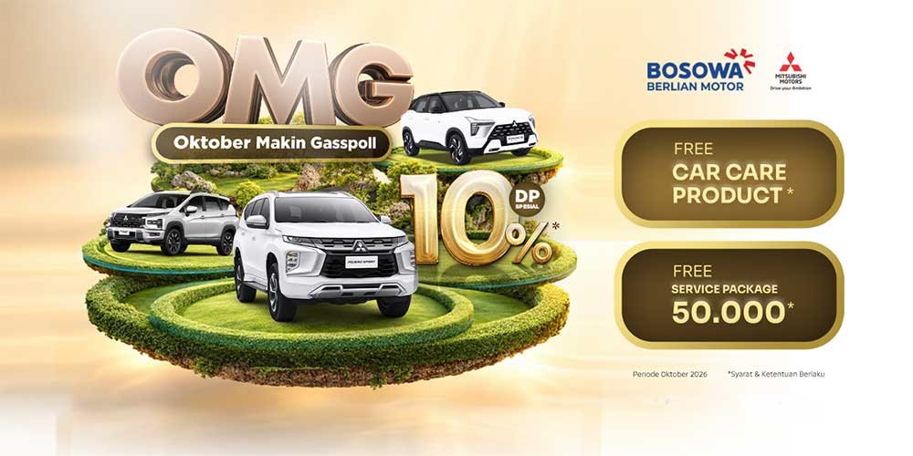 Promo Mitsubishi Oktober 2026 di Makassar